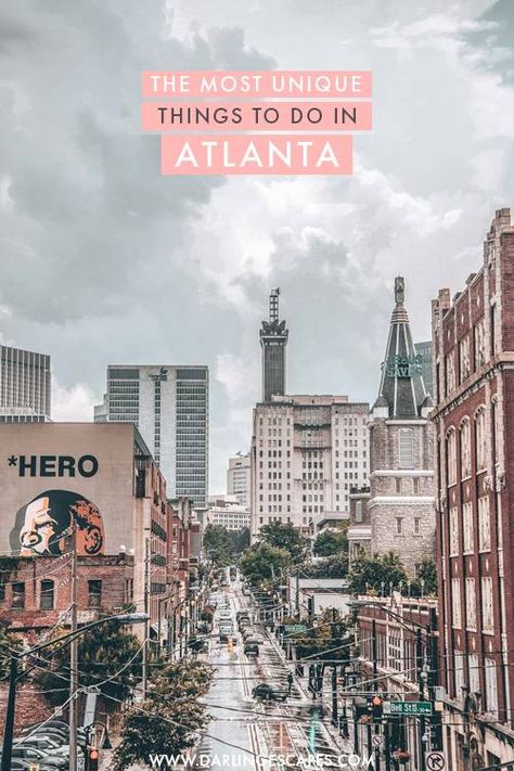 The most amazing and unique things to do in Atlanta, Georgia. If you love exploring a city like a local and finding hidden gems, these are the must-do's in Atlanta to get you started! #Atlanta #USA Atlanta Vacation, Things To Do In Atlanta, Atlanta Travel, Visit Atlanta, Atlanta Usa, Georgia Travel, Unique Places, Weird Things, Usa Travel Destinations