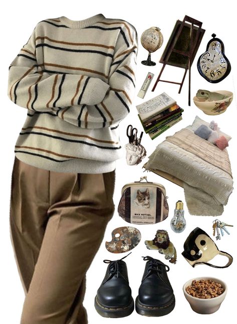 BROWN'S COLLEGE GIRL Outfit | ShopLook Academia School Outfit, Light Academia School, Light Academia Outfit, College Girl Outfits, Brown College, Cute Middle School Outfits, Academia School, College Casual, Middle School Outfits