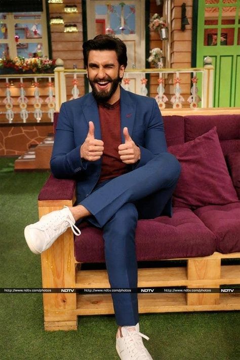 Ranveer Singh Beard, Ranveer Singh Hairstyle, The Kapil Sharma Show, Deepika Ranveer, Kapil Sharma Show, Mens Hairstyles With Beard, Kapil Sharma, Beard Styles For Men, Ranveer Singh