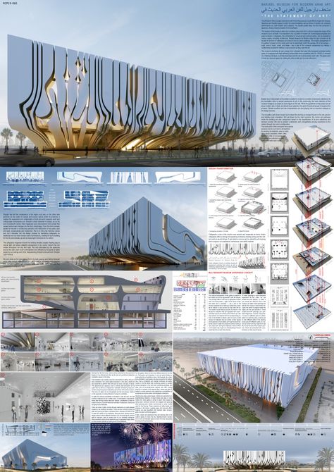 RIFAT CHADIRJI PRIZE - BARJEEL MUSEUM FOR MODERN ARAB ART IN SHARJAH: WINNERS ANNOUNCEMENT - Tamayouz Excellence Award Urban Ruins, Portrait Architecture, Models Architecture, Arab Art, Architecture Drawing Presentation, Museum Plan, Architect Student, Dubai Architecture, Interior Columns