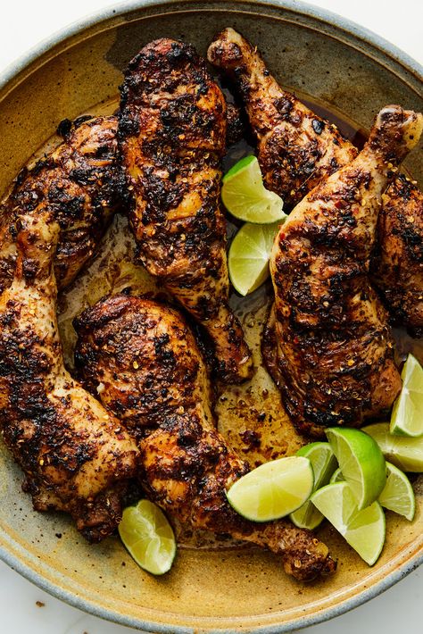 Bhatti da Murgh (Indian Grilled Chicken With Whole Spices) Recipe - NYT Cooking - use a coconut milk yogurt Turkey Stir Fry, Chicken Fry, Whole Spices, Asparagus Pasta, Indian Chicken, Nyt Cooking, Stuffed Whole Chicken, Island City, Grilled Chicken Recipes