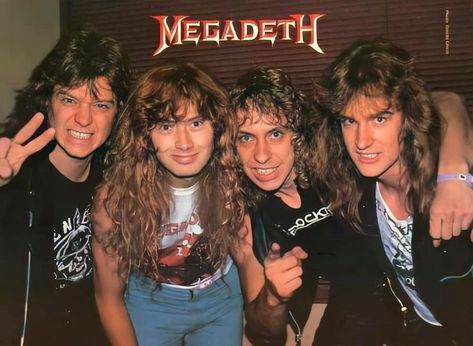 Megadeth 80s, Gar Samuelson, Nick Menza, David Ellefson, Municipal Waste, Rip Jeans, Killswitch Engage, Angry Girl, Dave Mustaine