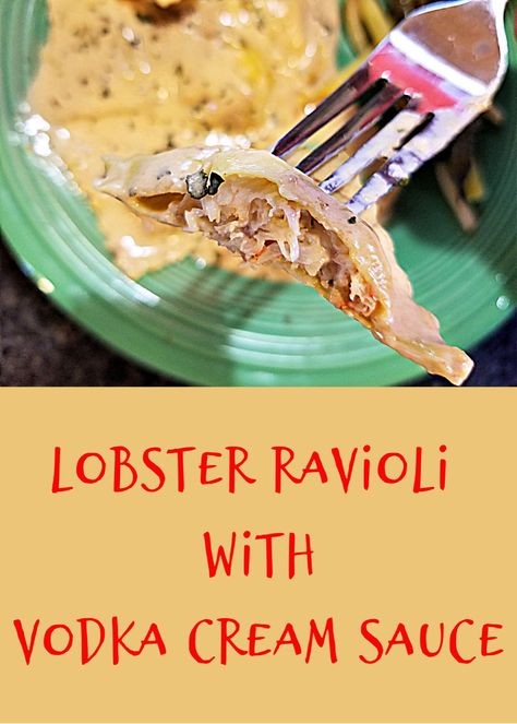 Shrimp Ravioli Recipe, Lobster And Cheese Ravioli Sauce, Lobster Ravioli Sauce Easy, Sauce For Lobster Ravioli Recipe, Lobster Ravioli With Shrimp Cream Sauce, Lobster Ravioli Sauce Recipe Cream, Wonton Filling Recipes, Wonton Filling, Vodka Cream Sauce