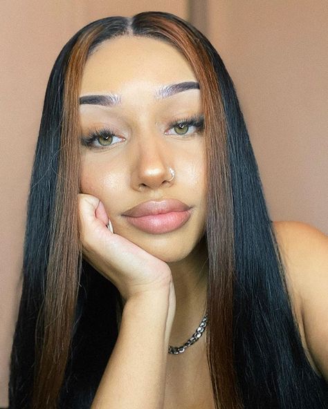 Front Strand Of Hair Dyed, Hair References, Hair Color Streaks, Hair Streaks, Hair Laid, Iphone Camera, Dye My Hair, Hair Inspiration Color, Hair Strand