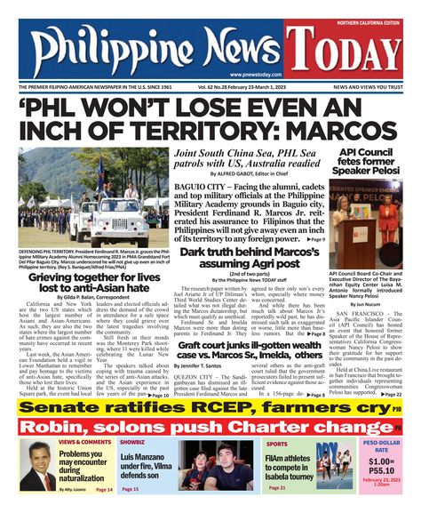 Philippine News Today Baguio City, Philippine News, Military Academy, South China Sea, Baguio, Informational Text, Flower Phone Wallpaper, News Today, Newspaper