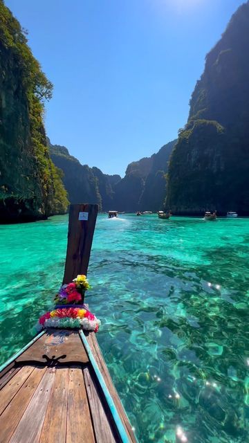 SUNNY RUNG | TRAVEL REELS 🌏 on Instagram: "Phi Phi islands –the paradise found. 🏝️☀️ Time to get lost in the ocean and land yourself among the turquoise blue waters of Phi Phi islands. It’s a moment to remember. The moment you feel the true beauty of this incredible place. Book your tickets to Thailand to visit this enchanting destination.✨ 📍Pileh Lagoon, Phi Phi Islands 🇹🇭 . . . . . . . . . . #thailandinstagram #lovethailand #thailanddestiny #lostinthailand #paradisebeach #chillvibes #thailandonly #thailandinstagram #thailand_allshots #thailandismagic #igthailand #travelthailand #thailand🇹🇭 #beautifulthailand #lostinthailand #thailandtravel #amazingthailand #adayinthailand #thaistagram #thailandonly #beachlover #beachvibes #thaibeach #beachplease #krabi #krabithailand #phiphiisland Thai Land, Phi Phi Thailand, Thai Beach, Cambodia Beaches, Krabi Thailand, Beach Please, Phi Phi Island, Paradise Found, The Paradise