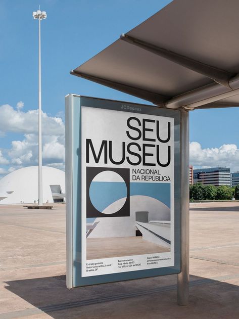 Museu Nacional | PORTO ROCHA Gomez Palacio, Museum Interior, Design Assistant, Study Photography, Portfolio Site, Bus Stop, Design System, Graphic Artwork, Identity Logo