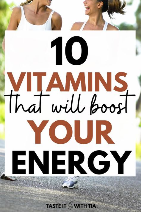 Are you a woman who suffers with low energy? You must try these vitamins for energy for a woman. These natural remedies are great options and will lead to a healthy lifestyle. #vitamins #energy #womenshealth Vitamin For Energy, Dietitian Tips, Low Energy Remedies, Energy Remedies, How To Boost Your Immune System, Constant Headaches, Vitamins For Energy, Improve Energy, Boost Energy Levels