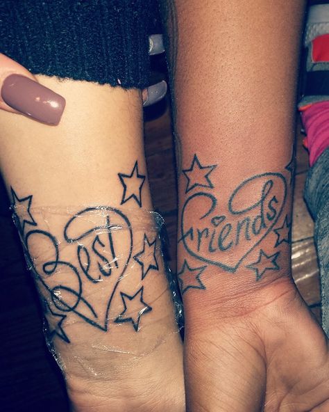 So want this for me and my BFF Best Friend Tats, Friend Tats, Friends Tattoos, Bff Tats, Cute Best Friend Tattoos, Best Friend Tattoo, Maching Tattoos, Cute Thigh Tattoos, Cute Matching Tattoos