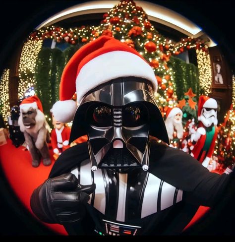 Christmas Darth Vader, Christmas Wallpaper Star Wars, Anakin Profile Picture, Star Wars Christmas Pfp, Darth Vader Pfp, Anakin Pfp, Star Wars Pfp, Darth Vader Icon, Christmas Profile Pictures