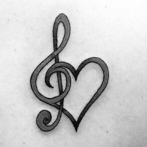 Rock And Roll Tattoo, Music Symbol Tattoo, Music Lover Tattoo, Twin Tattoos, Music Notes Tattoo, Crown Tattoo Design, Music Note Tattoo, الفن الرقمي, Music Tattoo Designs