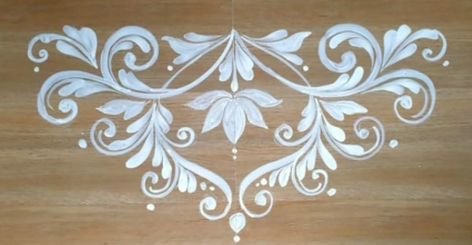 How To Drow, Art Deco Curtains, Compass Art, Indian Traditional Paintings, Alpona Design, Welcome To My Youtube Channel, Rangoli Side Designs, Simple Flower Design, Simple Rangoli Border Designs