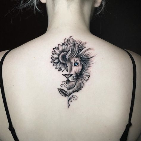 Crown Tattoos For Women, Mandala Tattoos For Women, Leo Zodiac Tattoos, Leo Tattoo Designs, Leo Tattoo, Sunken City, Leo Tattoos, Spine Tattoos For Women, Back Of Shoulder Tattoo