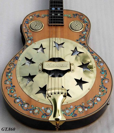 Butterfly Guitar, Folk Guitar, Instruments Art, Play That Funky Music, Resonator Guitar, Music Trivia, Guitar Obsession, Guitar Tutorial, Beautiful Guitars