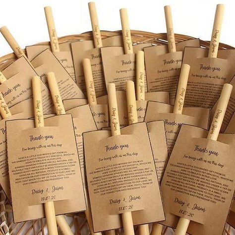 Eco Friendly Wedding Favors, Wedding Straws, Modern Wedding Favors, Party Favor Ideas, Tea Wedding Favors, Wedding Thank You Gifts, Engagement Favors, Candle Wedding Favors, Etsy Wedding Favors