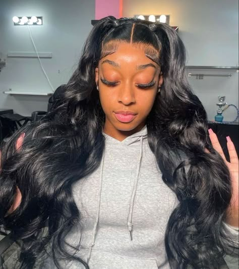 Twisted Hair, Frontal Wig Hairstyles, Quick Weave Hairstyles, Dope Hairstyles, Hot Hair Styles, Hair Laid, Some Questions, Real Hair, Front Lace Wigs Human Hair