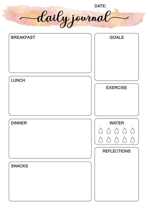 #Healthy_Journal_Ideas_Fitness_Planner #Organisation #Diet_Tracker_Printable #Food_Tracking_Journal Food Journal Printable, Food Diary Printable, Workout Logs, Food Diary Template, Diet Journal, Exercise Tracker, Diet Diary, Fitness Tracker Printable, Diet Tracker