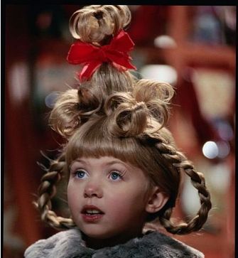 Cindy Lou Hair, Cindy Lou Who Hair, Cindy Lou Who Costume, Whoville Hair, Der Grinch, Women Pixie Cut, Concert Hairstyles, Grinch Who Stole Christmas, Cindy Lou Who