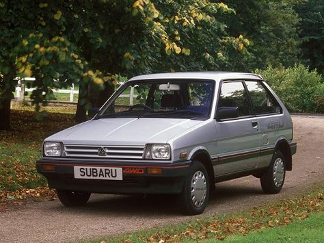 Subaru Justy 3-door (1984 – 1988). Subaru Justy, Car Reference, Car Evolution, Toyota Starlet, Kei Car, Maruti Suzuki, Subaru Cars, 70s Show, Suv Cars