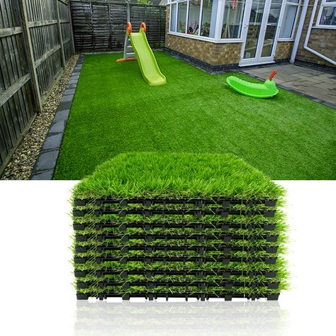 Fake Grass, Outdoor Rugs Patio, Home Landscaping, Backyard Makeover, Backyard Projects, Front Yard Landscaping Design, Backyard Fun, Artificial Grass, Backyard Oasis