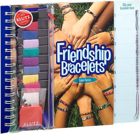 Summer Camp Care Package, Laura Torres, Camp Care Packages, Friendship Bracelet Kit, Handmade Friendship Bracelets, Embroidery Bracelets, Paper Embroidery, Kids Bracelets, Jewelry Making Kit