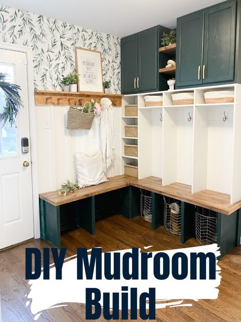 Mudroom Build, Mudroom Organization Ideas, Wall Mudroom, Mudroom Remodel, Mudroom Cabinets, Mudroom Makeover, Peg Rail, Laundry Room/mud Room, Mud Room Entry