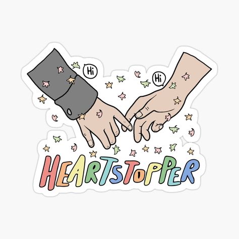 Heartstopper Stickers, Charlie And Nick, Heartstopper Memes, Drawing Stickers, Funny Tom, Preppy Stickers, Iphone Wallpaper Hipster, Bullet Journal Themes, Journal Themes