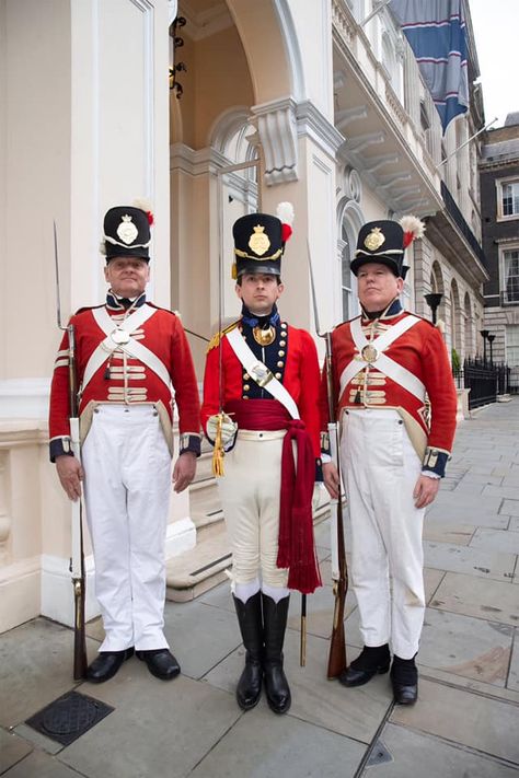 Waterloo reenactor - Coldstream Guard Coldstream Guards, Napoleonic Wars