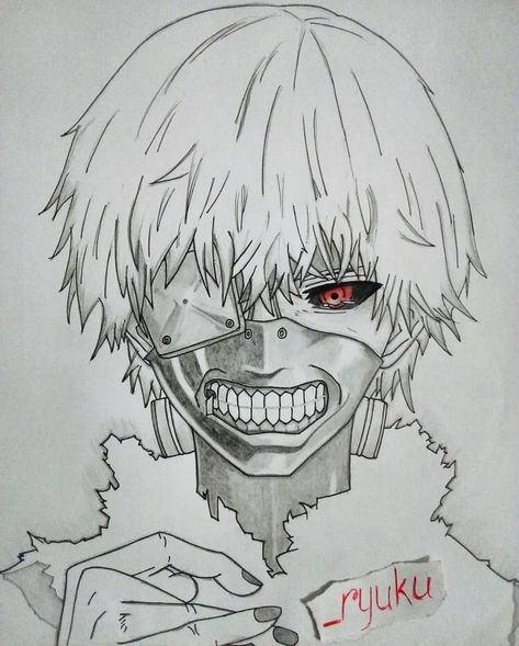 Kaneki Ken Drawing, Cartoon Dog Drawing, Tokyo Ghoul Drawing, Destroy Me, Cosplay Art, Naruto Sketch Drawing, Naruto Sketch, Best Anime Drawings, Anime Drawing Books