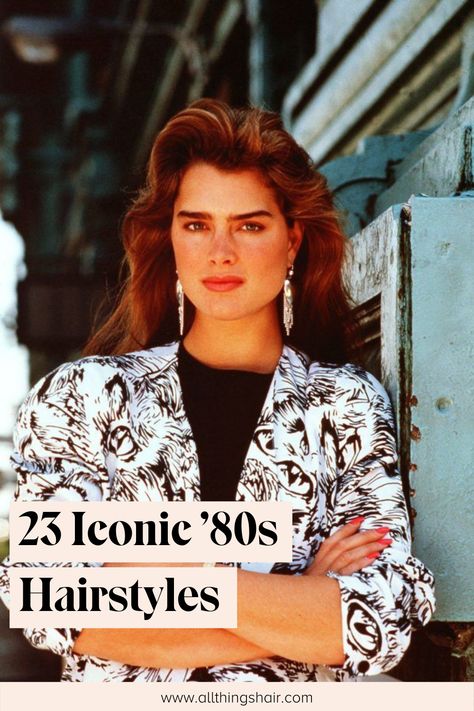 Think '80s hair is best left in the '80s? Well, think again, because these 1980s women's hairstyles are seriously hot! 1980 Hairstyles, 80 S Hairstyles, 80s Hair Styles, 80’s Hair, 80s Hairstyles, 80's Hairstyle, 1980s Hair, 1980s Women, 80s Women