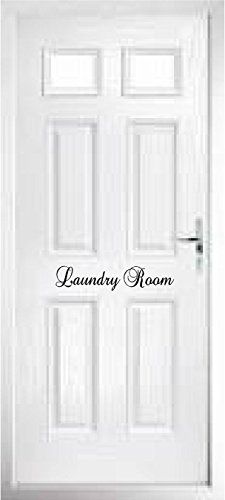 $4.99 >>> Find out more about the great product at the image link. Note:It is Affiliate Link to Amazon. Laundry Room Door, Stencil Wall, Room Stickers, Door Decals, Room Door, Door Sign, Powder Room, Laundry Room, Pantry