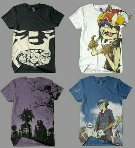 2d Outfits Gorillaz, Gorillaz Outfits Ideas, Gorillaz Inspired Outfits, Gorillaz Outfits, Gorillaz Merch, Gorillaz Shirt, Silly Clothes, Cool Fits, Swaggy Outfits