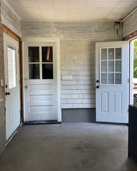 #ad | The full reveal is here, and I’m beyond thrilled with how our phase 1 breezeway transformation turned out! 🙌🏾 Thanks to @westlakeroyalbuildingproducts, we’ve created a space that’s not only stylish but also durable. From the Grove Collection Beadboard on the ceiling to the Nickel Gap Shiplap on the walls, every detail came together beautifully. Swipe to see how we brought our vision to life, and let me know what you think! Still to do: - [ ] Add storage (we need this space to have m... Shiplap Breezeway, Nickel Gap Shiplap, Nickel Gap, Add Storage, The Grove, What You Think, Need This, We Need, You Think