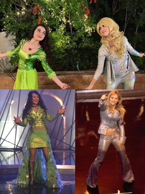 Reference images and the Marano sisters 2019 Halloween costume Disney Channel Costumes 2000s, Lizzie And Isabella Costume, Lizzie Mcguire And Isabella, Lizzie And Isabella, Disney Channel Costumes, Lizzie Mcguire Outfits, 2000s Costume, Decades Outfits, The Lizzie Mcguire Movie