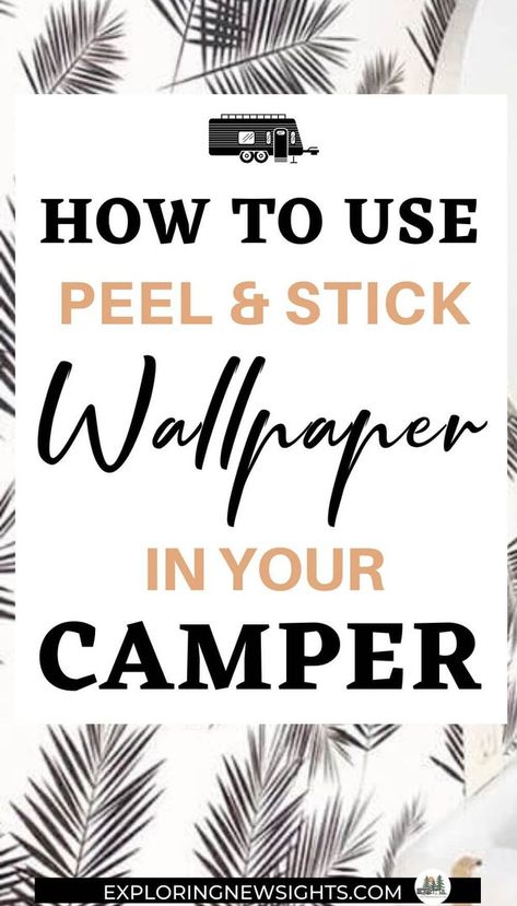 Rv Wallpaper, Astuces Camping-car, Glamper Camper, Camper Trailer Remodel, Vintage Camper Remodel, Camper Hacks, Trailer Decor, Travel Trailer Camping, Diy Camper Remodel