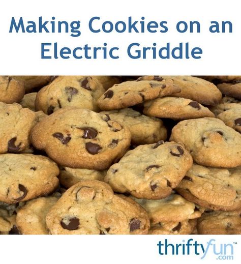 This guide is about making cookies on an electric griddle. Energy can be saved by cooking on a griddle instead of heating up the oven. Dash Mini Griddle Cookie Recipe, Dash Mini Griddle Recipes, Easy Griddle Recipes, Mini Griddle Recipes, Electric Griddle Recipes, Mini Dash Recipes, Mini Skillet Recipes, Flat Top Griddle Recipes, Breakfast Chaffles