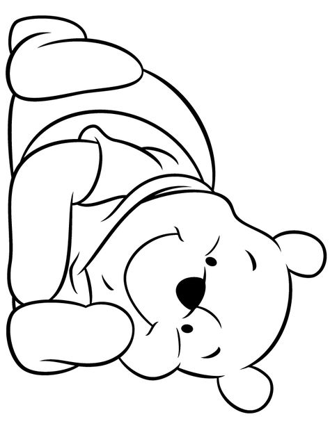 looking at you! Winnie The Pooh Drawing, Winnie The Pooh Pictures, Cute Winnie The Pooh, Bear Coloring Pages, Disney Art Drawings, Princess Coloring, Cartoon Coloring Pages, Disney Coloring Pages, Pooh Bear