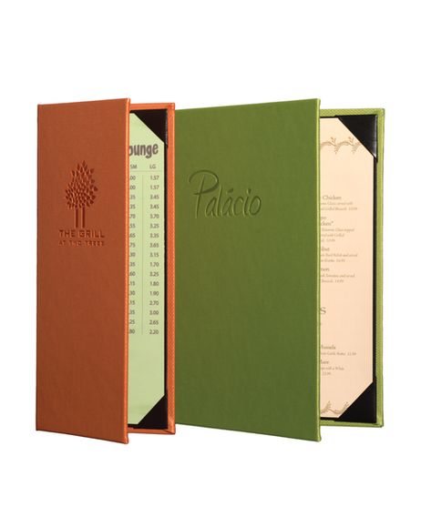 Milano Leather Menu Covers image Leather Menu Cover, Restaurant Menu Covers, Leather Menu, Menu Covers, Menu Designs, Menu Holders, Menu Cover, Cocktail Menu, Menu Restaurant