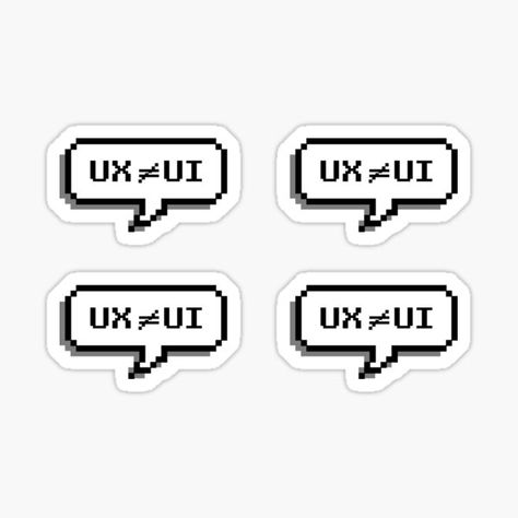 UX is not UI best gift for your designer friends!!! • Millions of unique designs by independent artists. Find your thing. Sticker Inspiration, Macbook Stickers, Easy Diy Art, Ux Ui, Diy Art, Best Gift, Macbook, Sticker Design, Sell Your Art