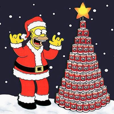 The Simpsons Christmas, Simpsons Christmas, Christmas Cartoon Characters, Christmas Wallpaper Iphone Cute, Simpsons Drawings, Christmas Bingo, Xmas Wallpaper, Classic Cartoon Characters, 카드 디자인