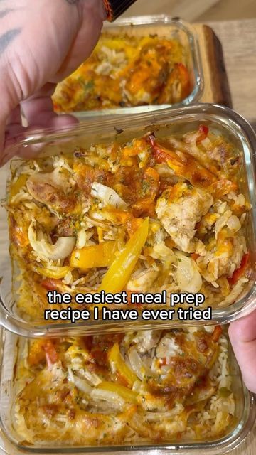 Lunch Meal Prep Rotisserie Chicken, Greek Chicken Lunch Meal Prep, Low Carb Meal Prep Bowls, Fajita Lunch Meal Prep, Bariatric Casserole Recipes, Chicken Fajita Meal Prep Bowls, Baked Meal Prep Bowls, Meal Prep In Glass Bowls, Pyrex Meal Prep Recipes