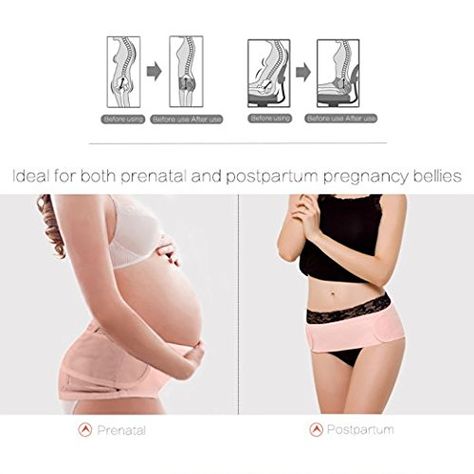 Pregnancy Belt, ZJchao Support Belt Bellyband Back Pain Decreasing for Pregnant Women Before Childbirth Adjustable 115cm * 17.5cm Pink: Amazon.co.uk: Sports & Outdoors Pregnancy Support Belt, 25 Weeks Pregnant, Abdominal Binder, Maternity Belt, Lower Back Support, Pink Amazon, Pregnancy Support, Prenatal Care, Pregnant Belly