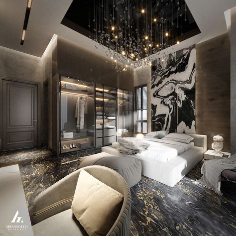 Huge Bedroom Luxury Aesthetic, Big Bedroom Ideas Aesthetic Luxury, Big Room Ideas Bedrooms Luxury, Huge Luxury Bedroom, Modern Bedrooms Luxury, Modern Luxury Small Bedroom, Huge Rooms Bedrooms, Fancy Hotel Room Luxury, Big Bedroom Ideas Dream Rooms