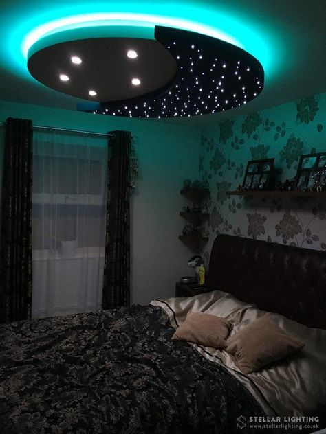 LED star ceiling gallery — Stellar Lighting Modern Led Ceiling Lights Bedroom, Children Bedroom False Ceiling Design With Fan, Kids False Ceiling Design, Room Decor Bedroom Led Lights, Gallery Pop Design, Children Bedroom False Ceiling Design, Kids Bedroom Ceiling Design, Kids Room False Ceiling Design, Star Ceiling Bedroom