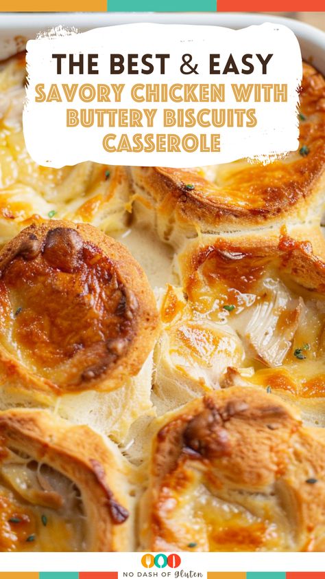 Savory Chicken With Buttery Biscuits, Easy Chicken And Biscuits Casserole, Chicken N Biscuits Recipes, Philsbury Biscuit Recipes Meals, Easy Chicken And Biscuits Recipe, Hearty Chicken Recipes, Quick Easy Weeknight Dinners, Hearty Meals Comfort Foods, Easy Dinner For A Crowd