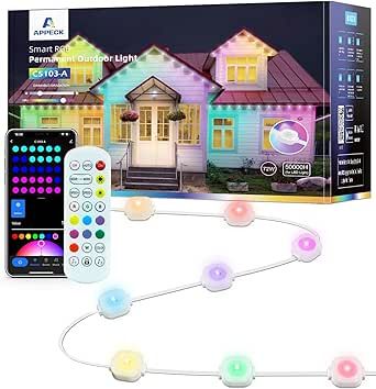 Garden Patios, Outdoor Led Strips, Waterproof Led Lights, Outdoor String Lights, Christmas Lighting, Smart Garden, Life App, Holiday Theme, Outdoor Lights