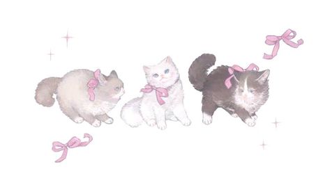 Bg Pink, Wallpaper Cat, Cat Wallpaper, Trending Topics, Desktop Wallpaper, On Tumblr, Favorite Things, Pink White, Fan Art