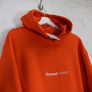 Frank Ocean Tyler The Creator, Baby Boy Winter Outfits, Yellow Beanie, Channel Orange, Flower Boy, Orange Hoodie, Embroidery Hoodie, Orange Aesthetic, Fire Fits