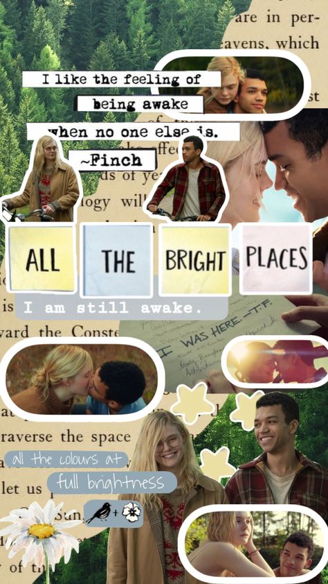 comfort movie #allthebrightplaces #theodorefinch #bookshuffles #books All The Bright Places Quotes, Theodore Finch, Comfort Movie, All The Bright Places, Favorite Movie Quotes, Collage Book, Boy Meets Girl, Book Annotation, Boyfriend Photos