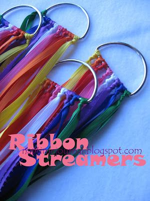 Ribbon Streamers - great for Easter, Pentecost or any time of celebration in the church. Could change the colours to suit the liturgical season. Time Journal, Ribbon Streamers, Worship Dance, Praise Dance, Operation Christmas, Vbs Crafts, Church Banners, Operation Christmas Child, Singing Time